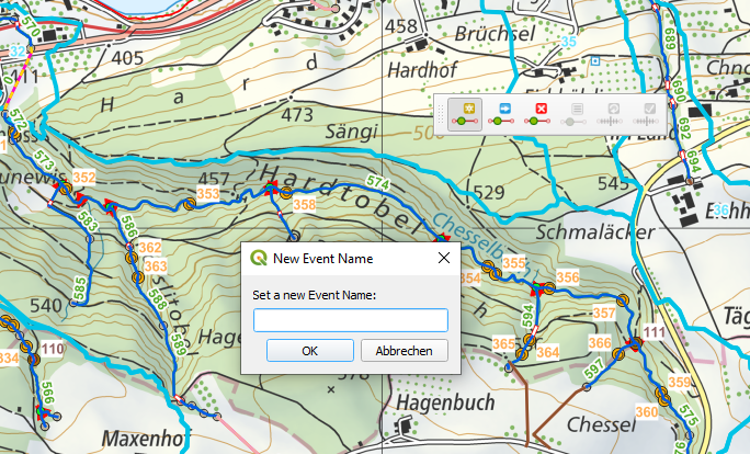 Verwaltung Gewässerkataster TG mit Editierwerkzeugen